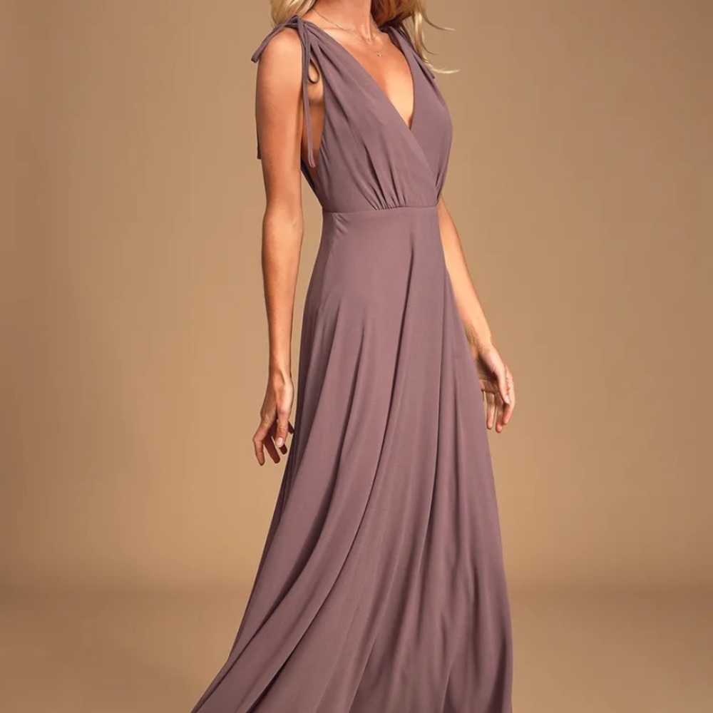 Lulus light dusty purple dress